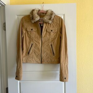 Aeropostale Jacket with Fur Collar